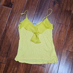 Yellow H&M tank top
